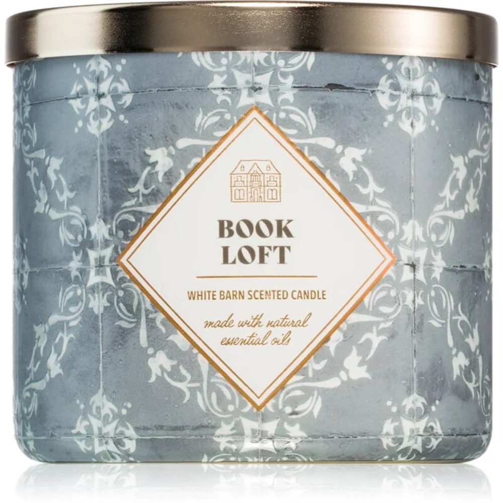 White Barn Book Loft 3 Wick Candle - Picture 5 of 5